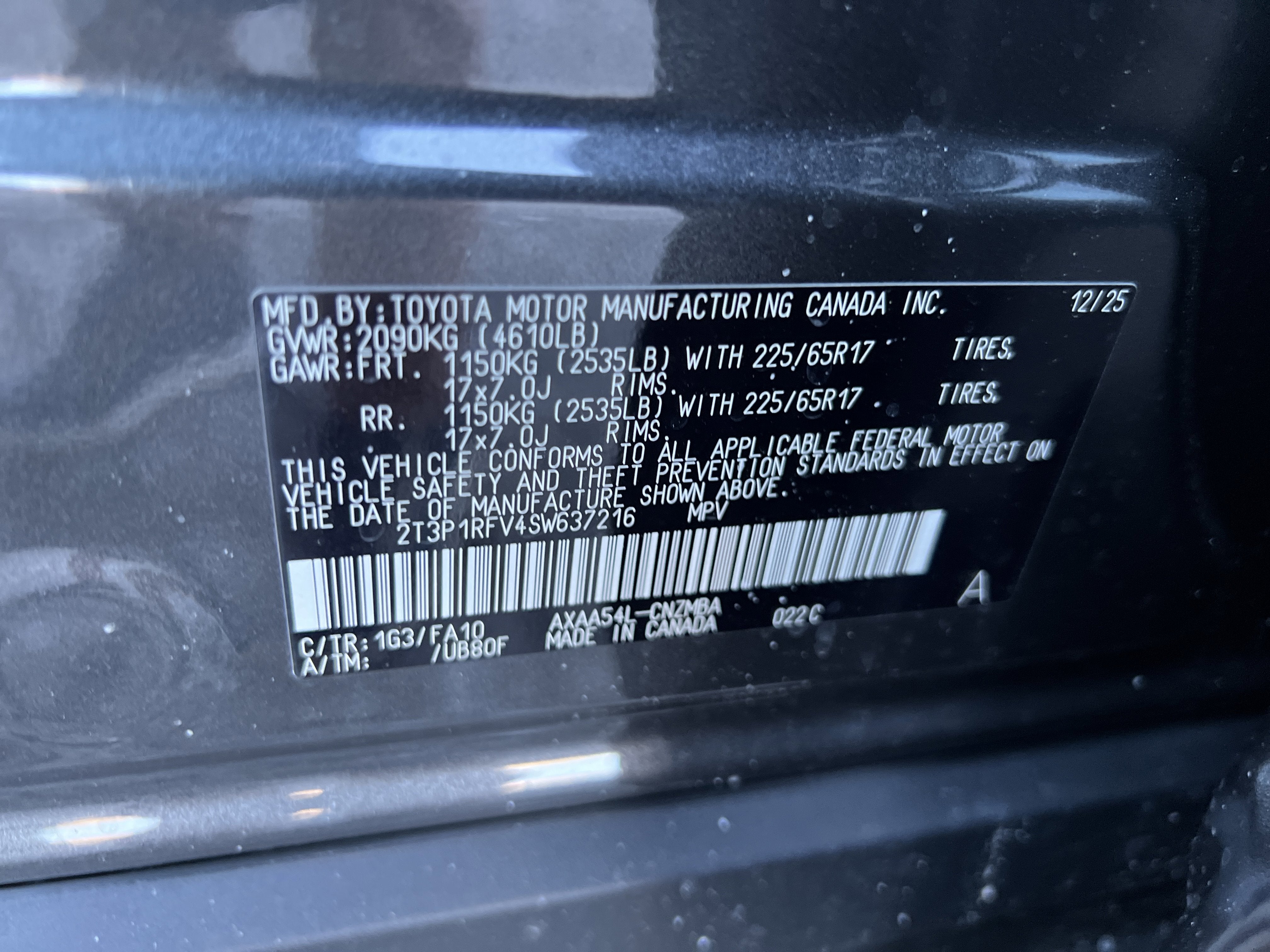 2025 Toyota RAV4 XLE