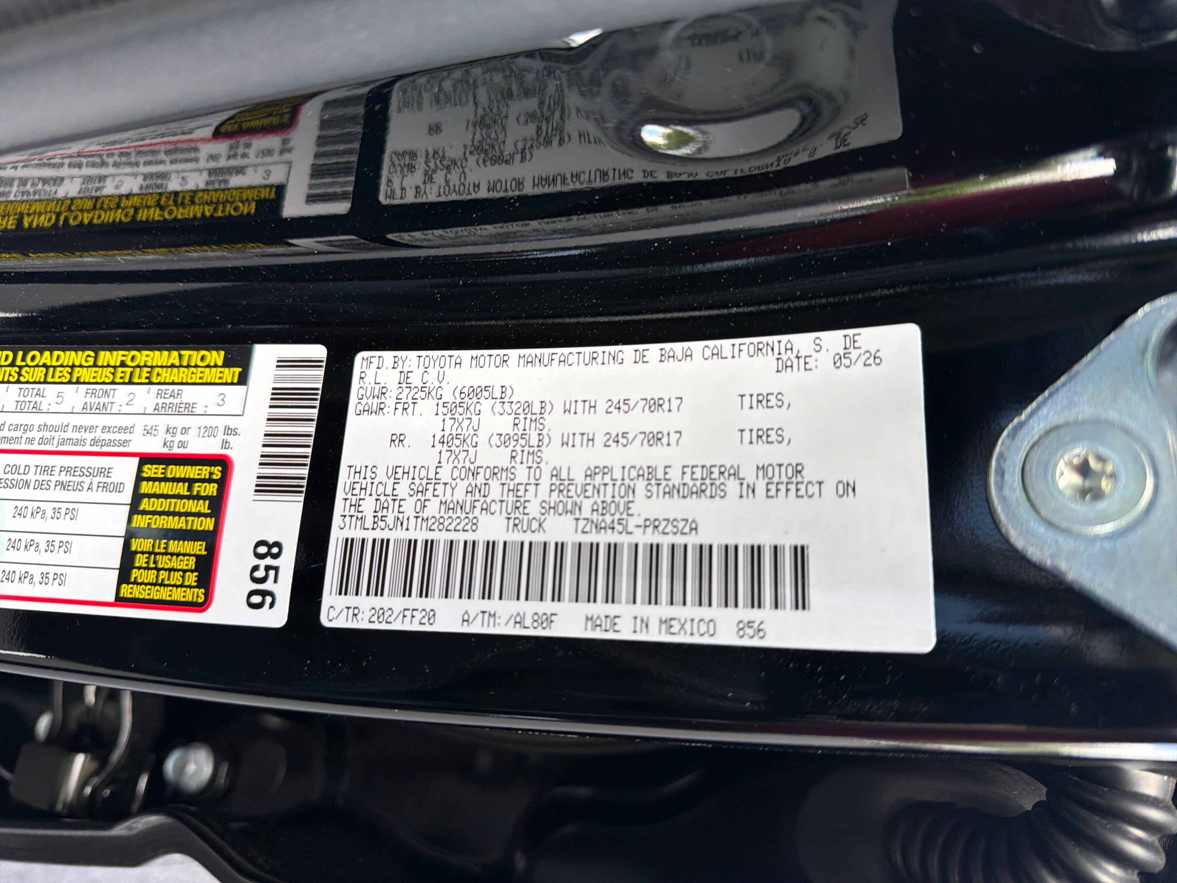 2026 Toyota Tacoma SR5