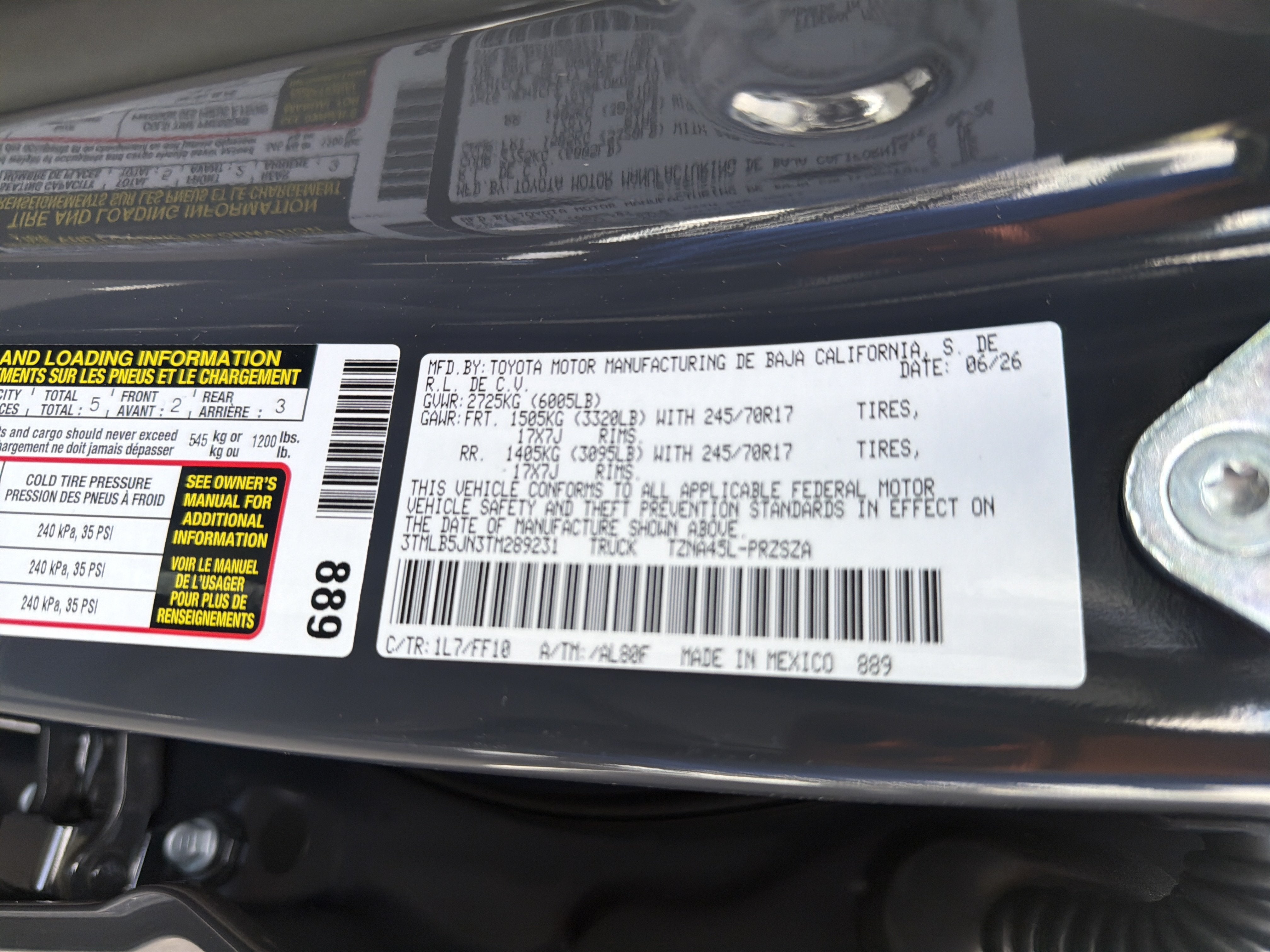 2026 Toyota Tacoma SR5