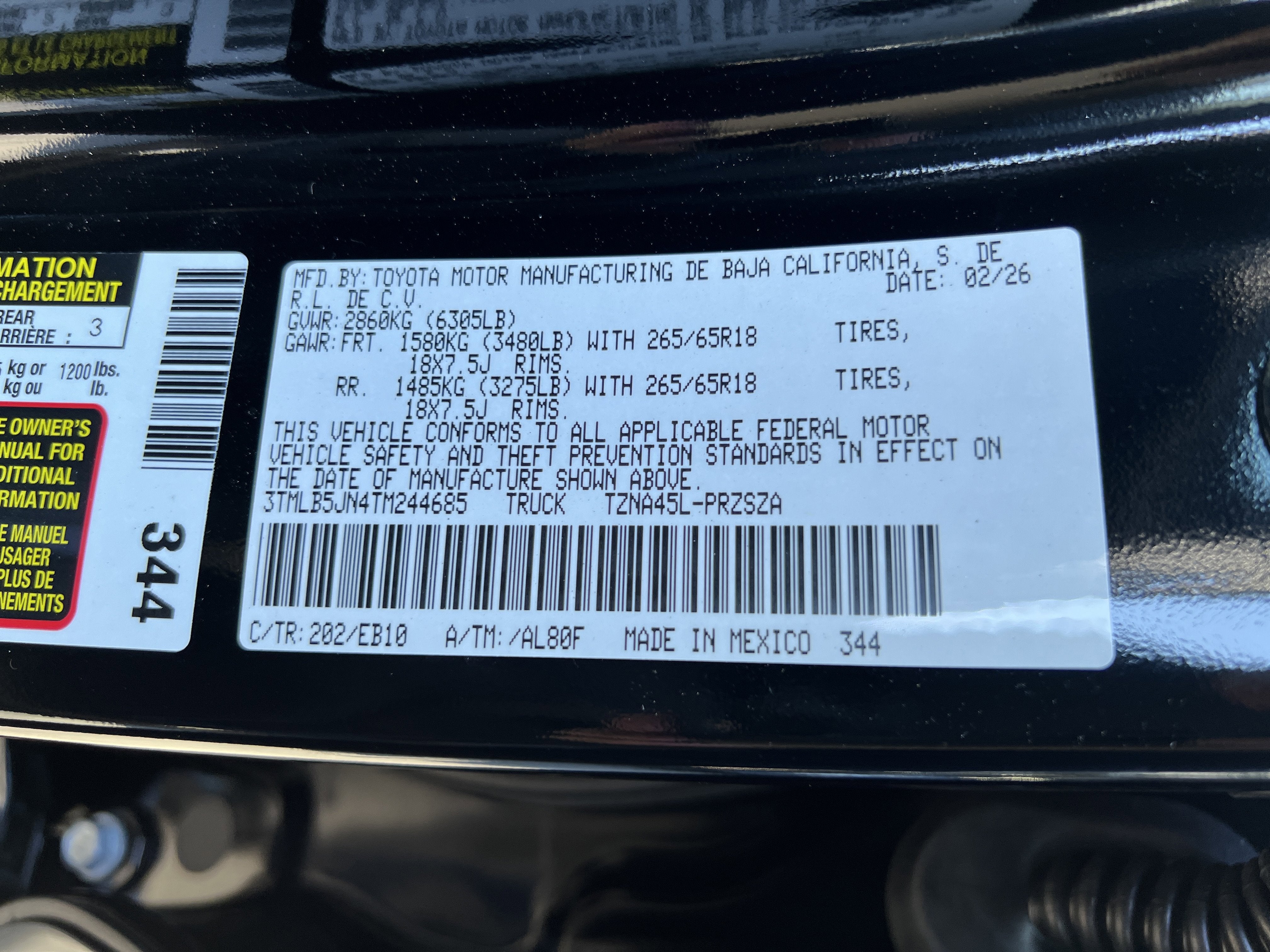 2026 Toyota Tacoma Limited