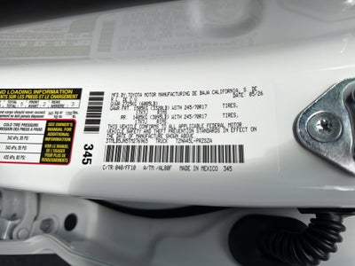 2026 Toyota Tacoma SR5