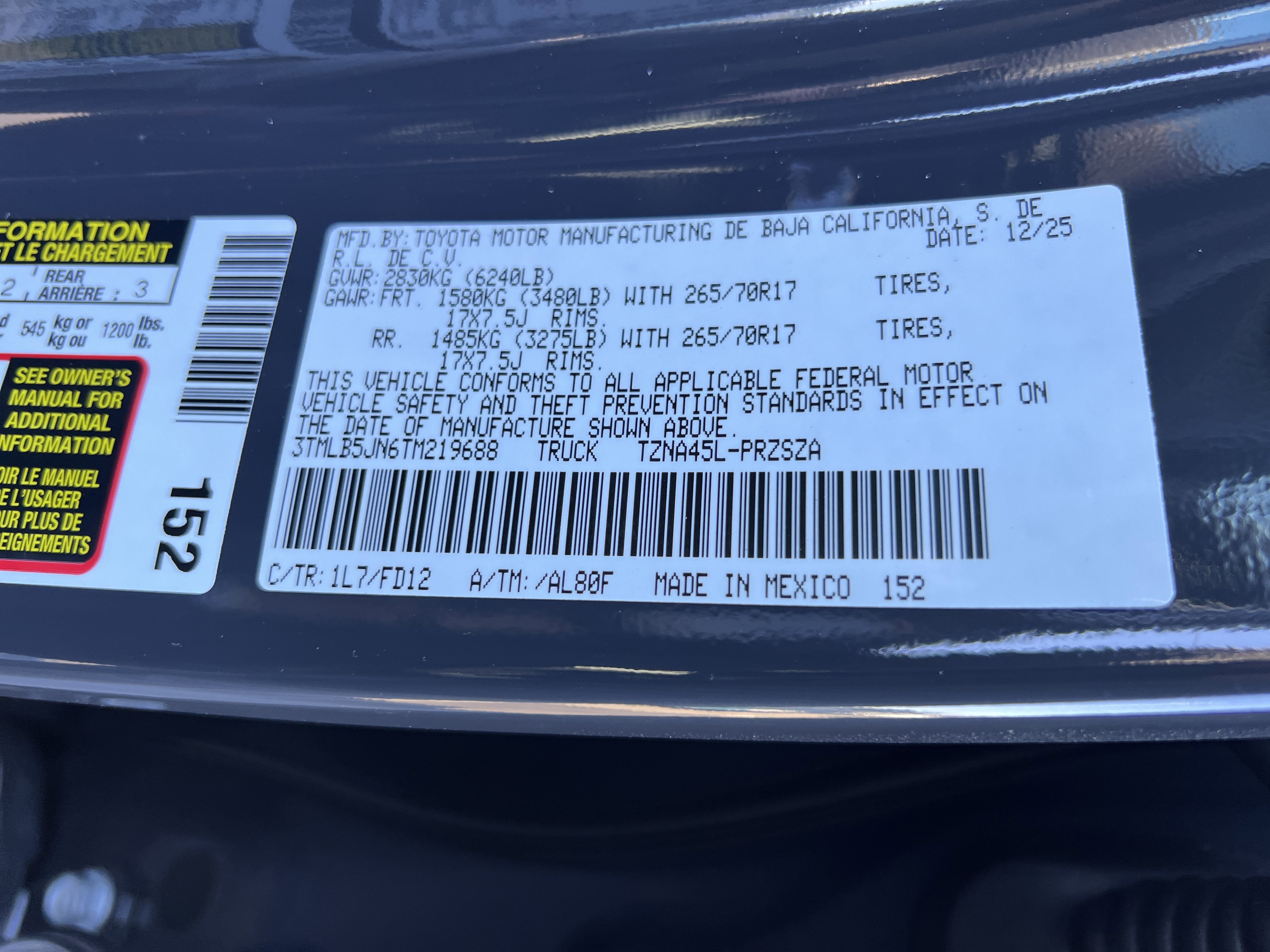 2026 Toyota Tacoma TRD Off-Road