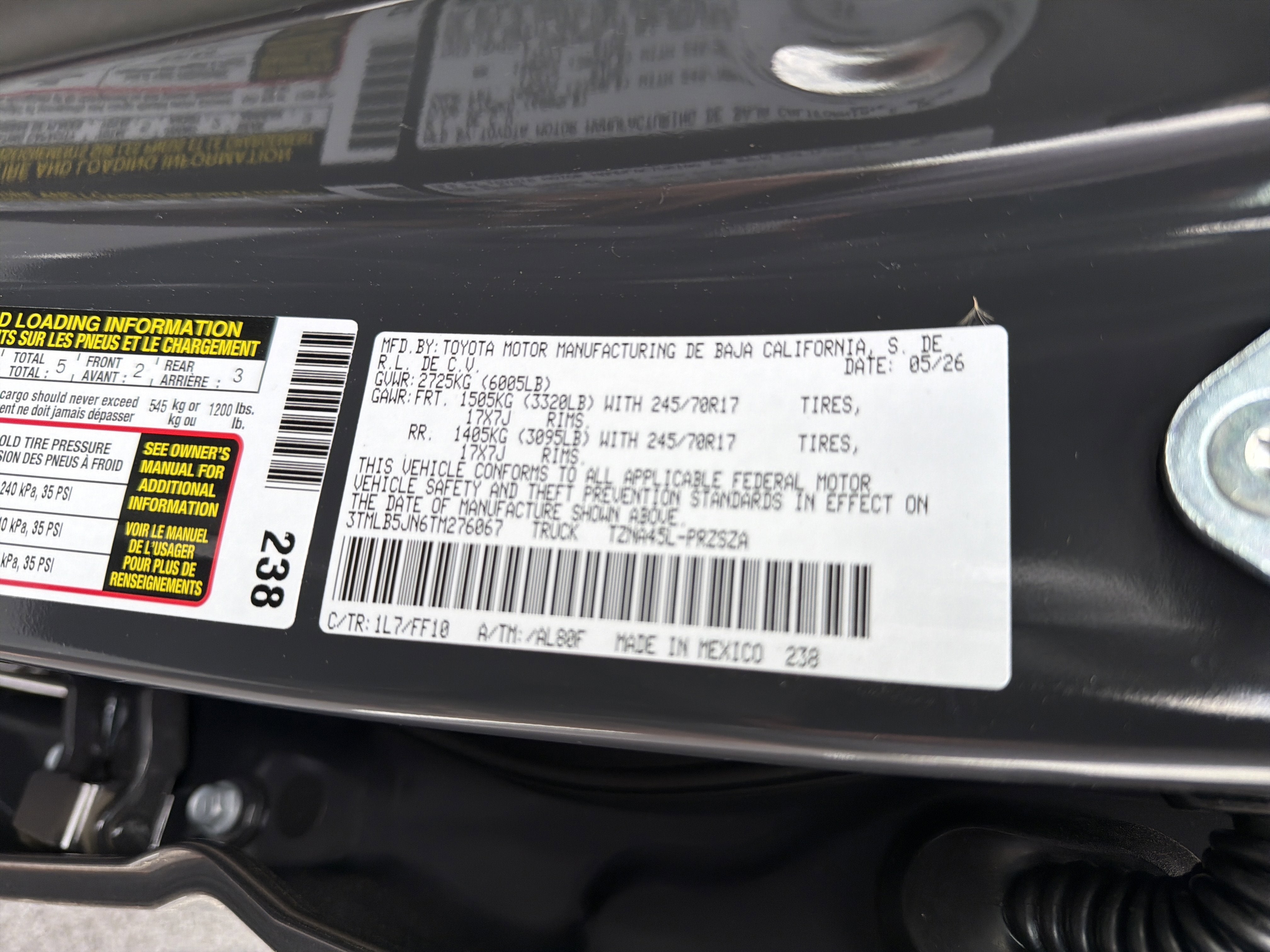 2026 Toyota Tacoma SR5