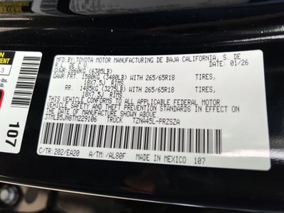 2026 Toyota Tacoma TRD Off-Road