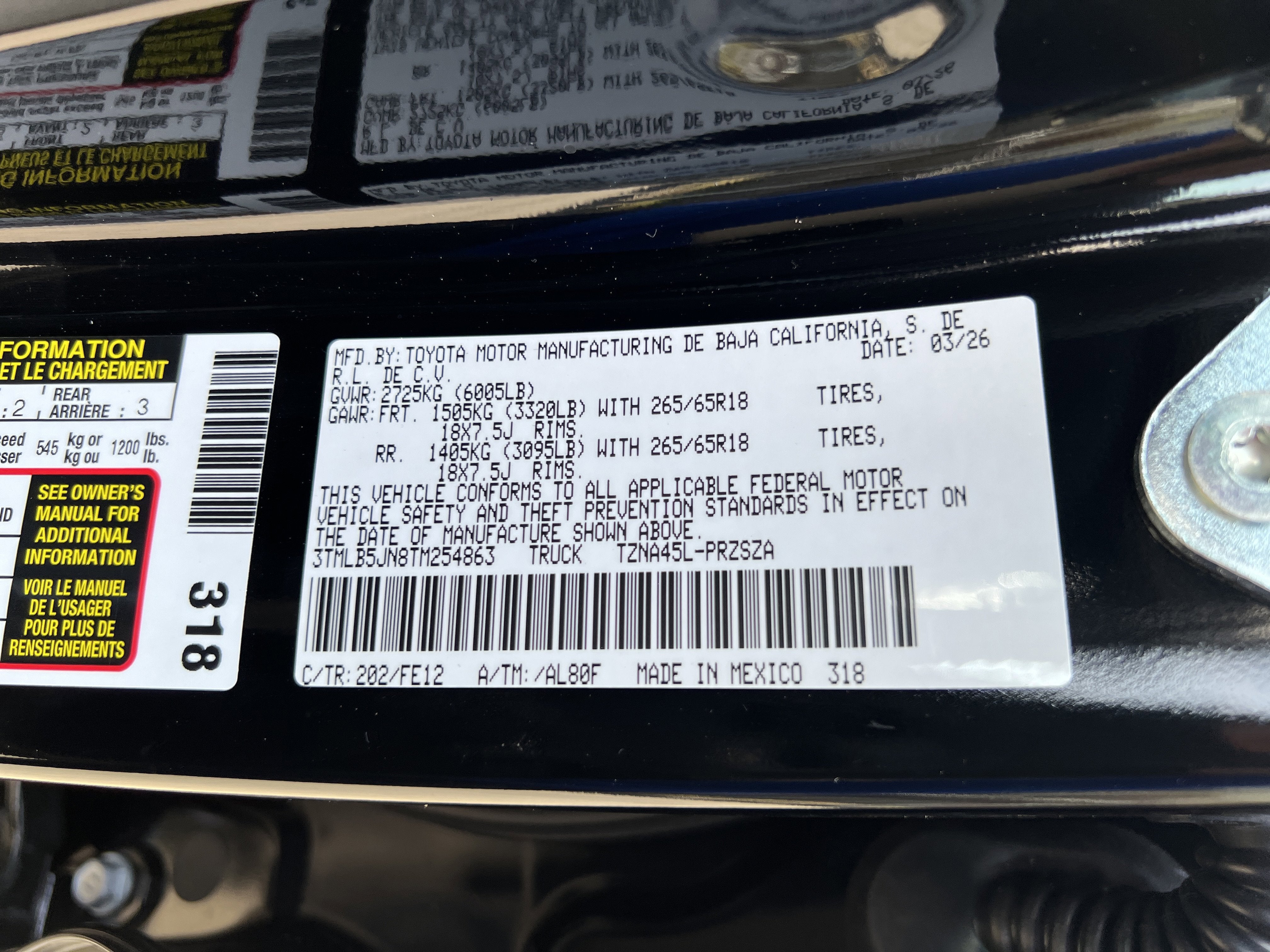 2026 Toyota Tacoma TRD Sport