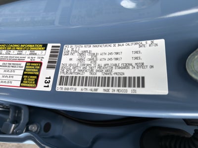 2026 Toyota Tacoma SR5