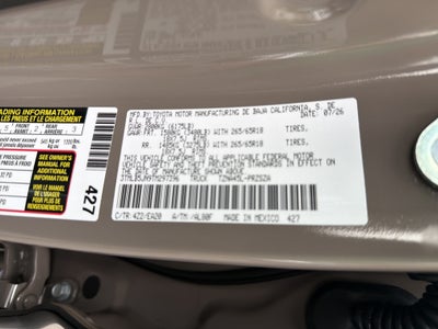 2026 Toyota Tacoma TRD Sport