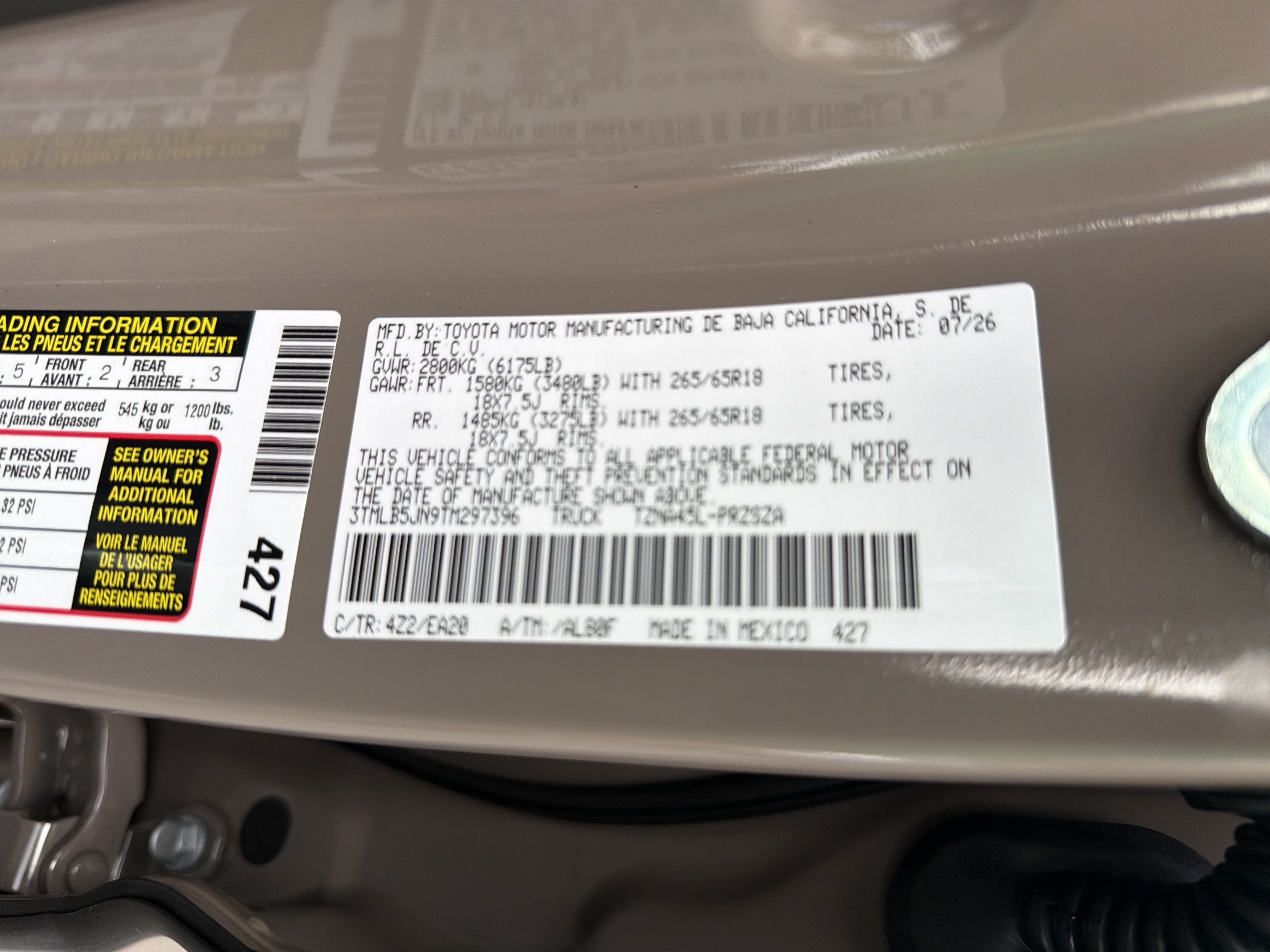 2026 Toyota Tacoma TRD Sport
