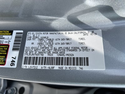 2026 Toyota Tacoma TRD Off-Road