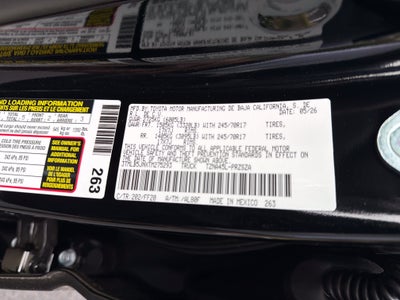 2026 Toyota Tacoma SR5