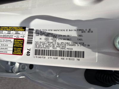 2026 Toyota Tacoma SR5