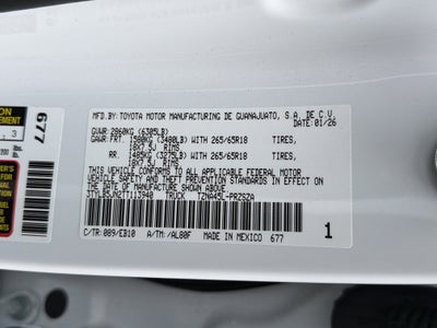 2026 Toyota Tacoma Limited