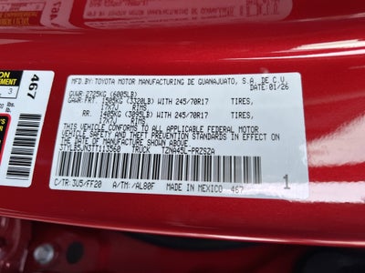 2026 Toyota Tacoma SR5