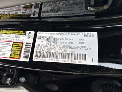 2026 Toyota Tacoma i-FORCE MAX Tacoma TRD Pro