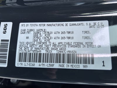 2026 Toyota Tacoma i-FORCE MAX Tacoma Trailhunter