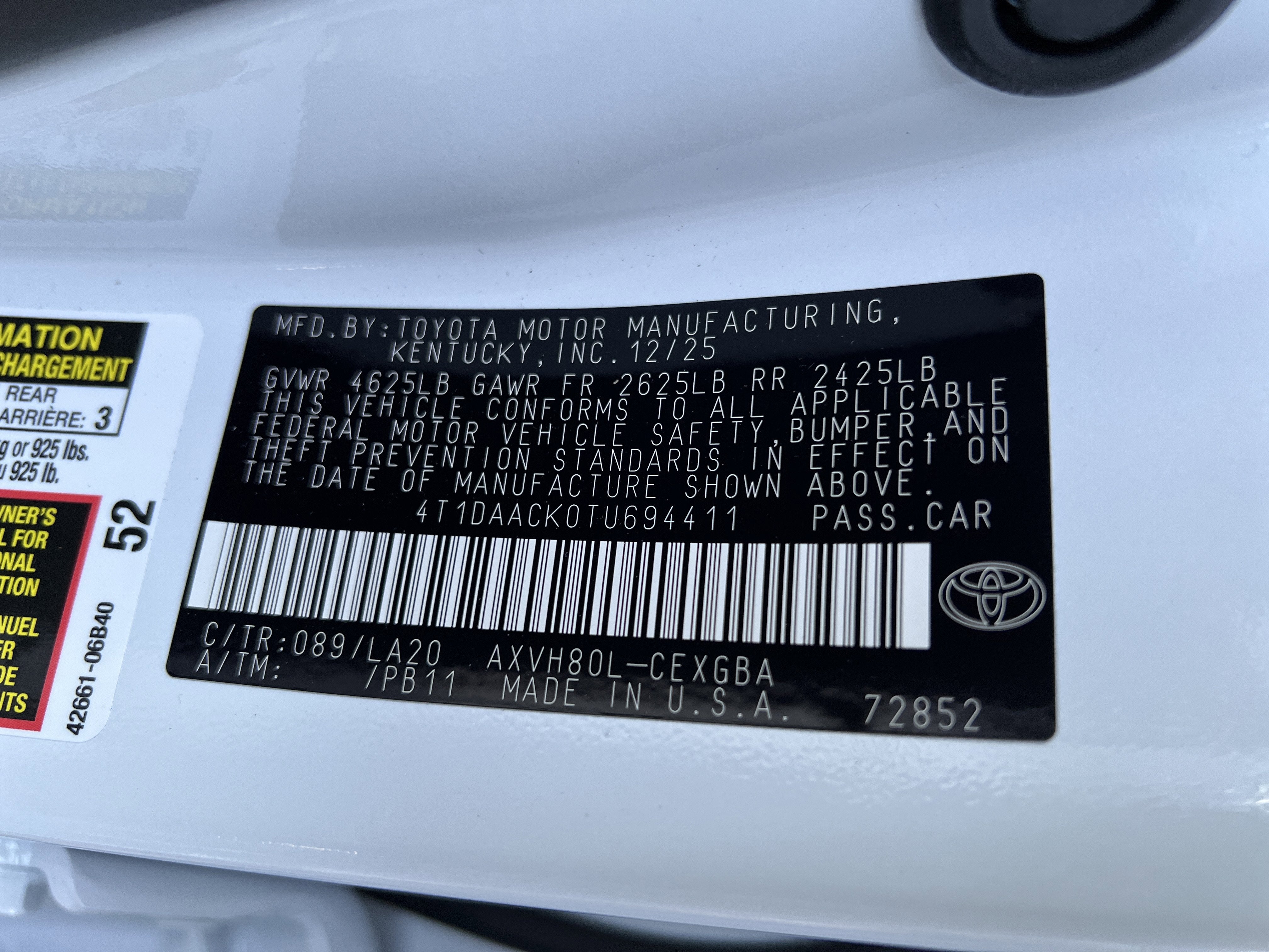 2026 Toyota Camry XLE