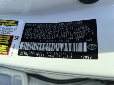 2026 Toyota Camry XLE