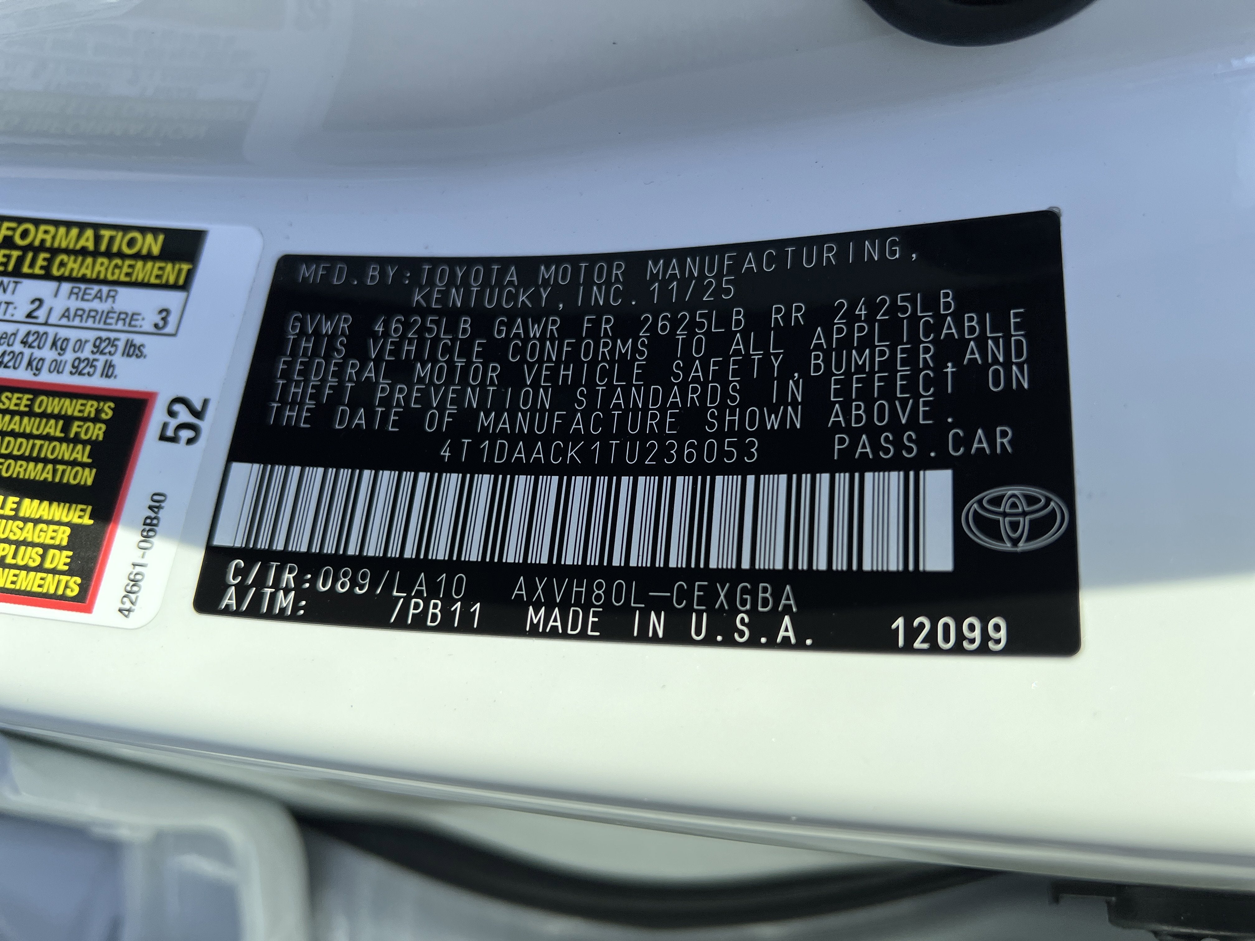 2026 Toyota Camry XLE