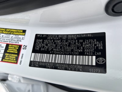 2026 Toyota Camry SE