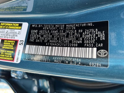 2026 Toyota Camry XSE