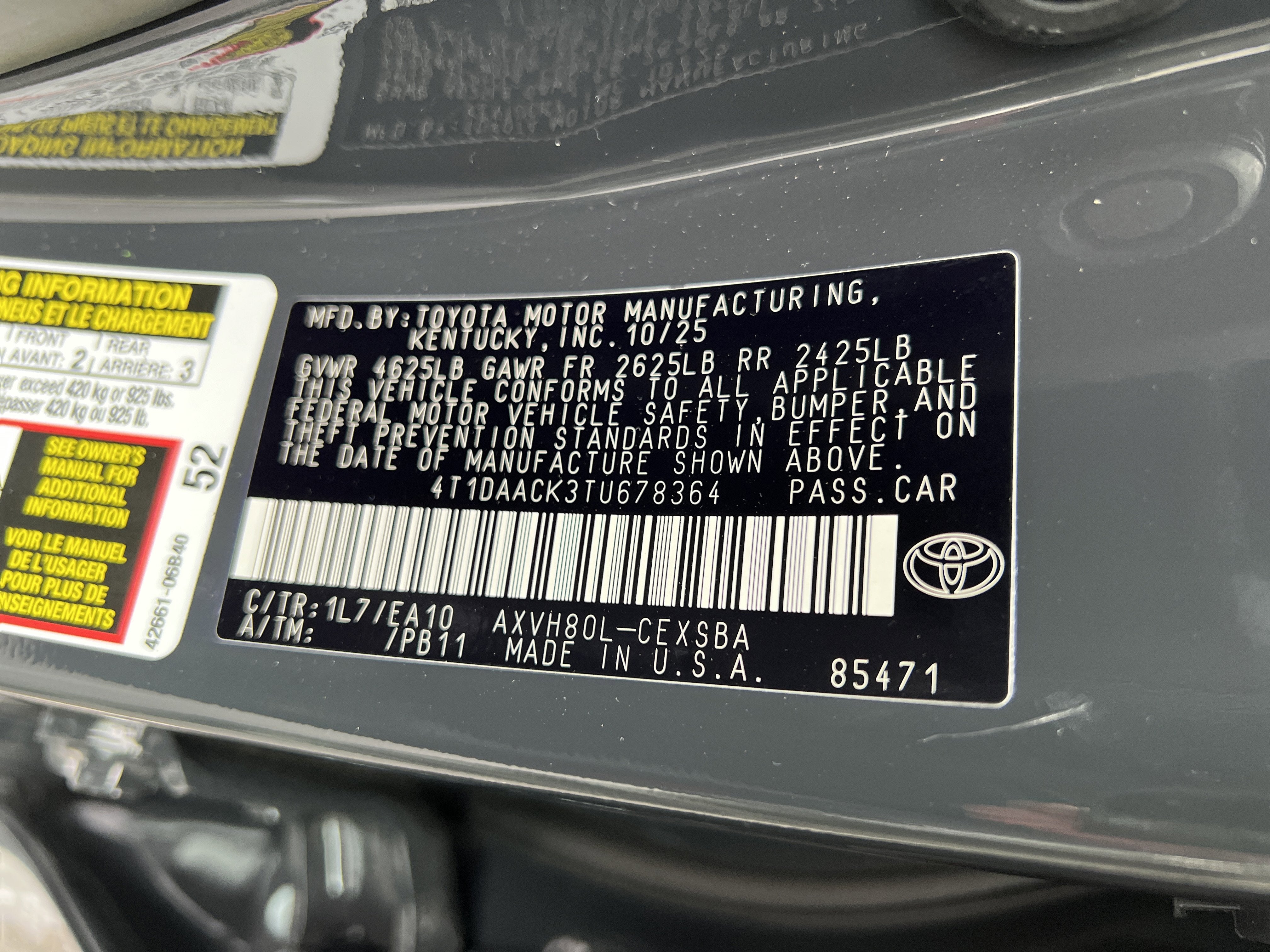 2026 Toyota Camry SE