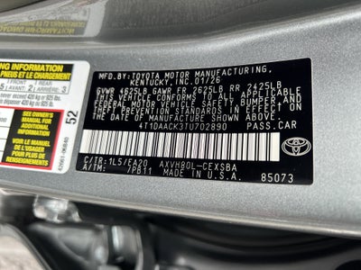 2026 Toyota Camry SE