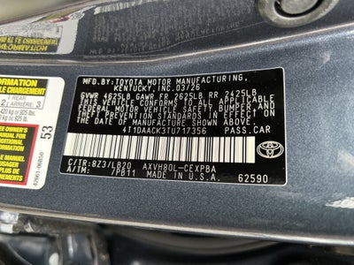 2026 Toyota Camry XSE