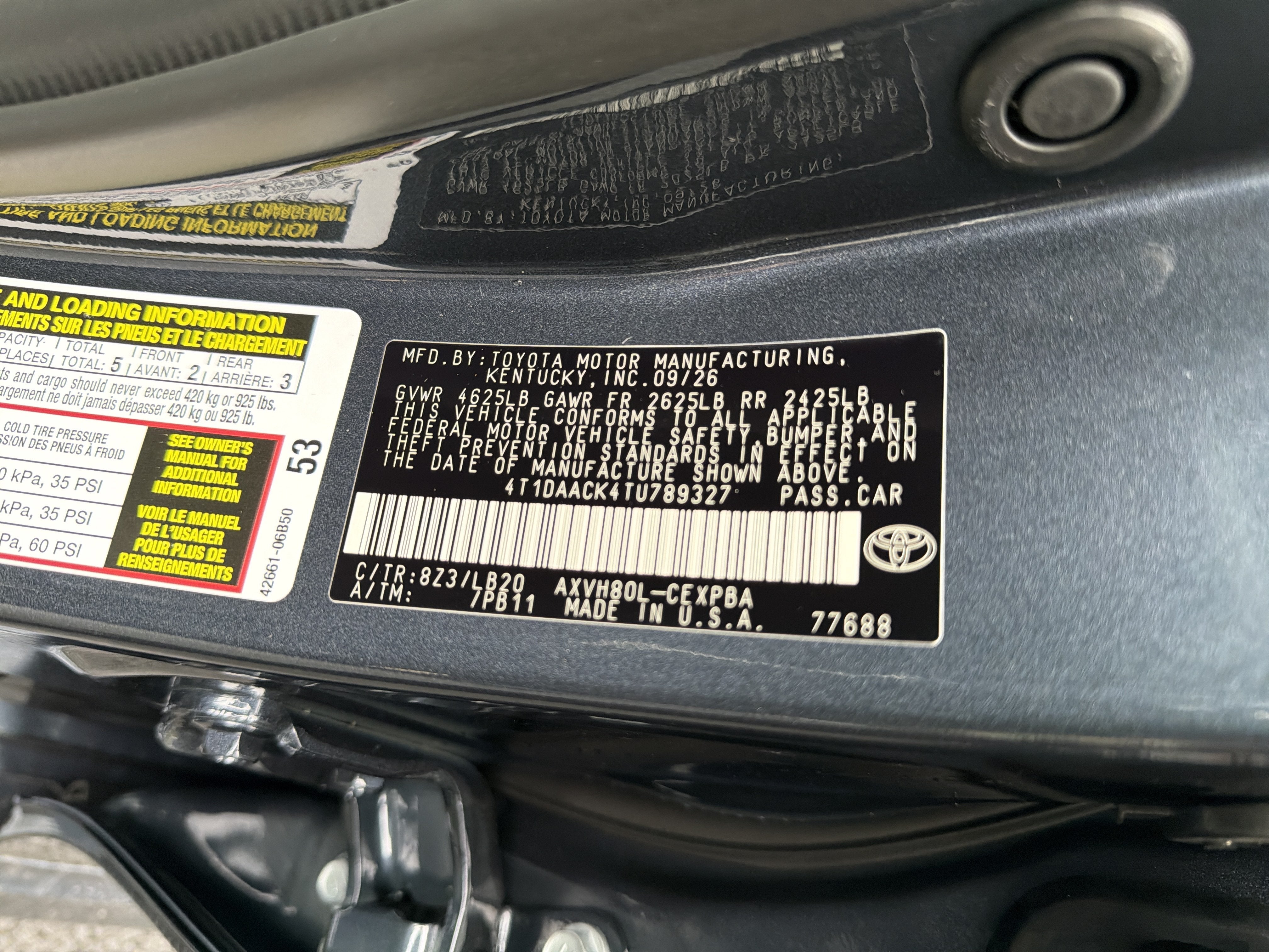 2026 Toyota Camry XSE