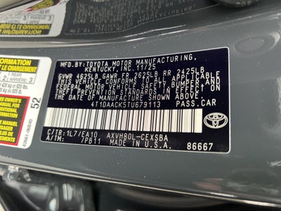 2026 Toyota Camry SE