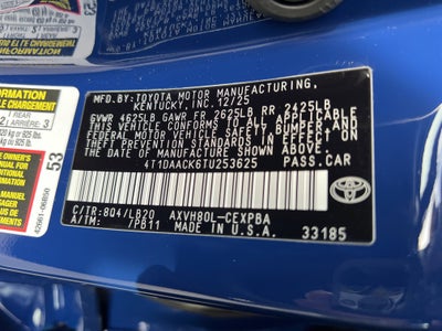 2026 Toyota Camry XSE