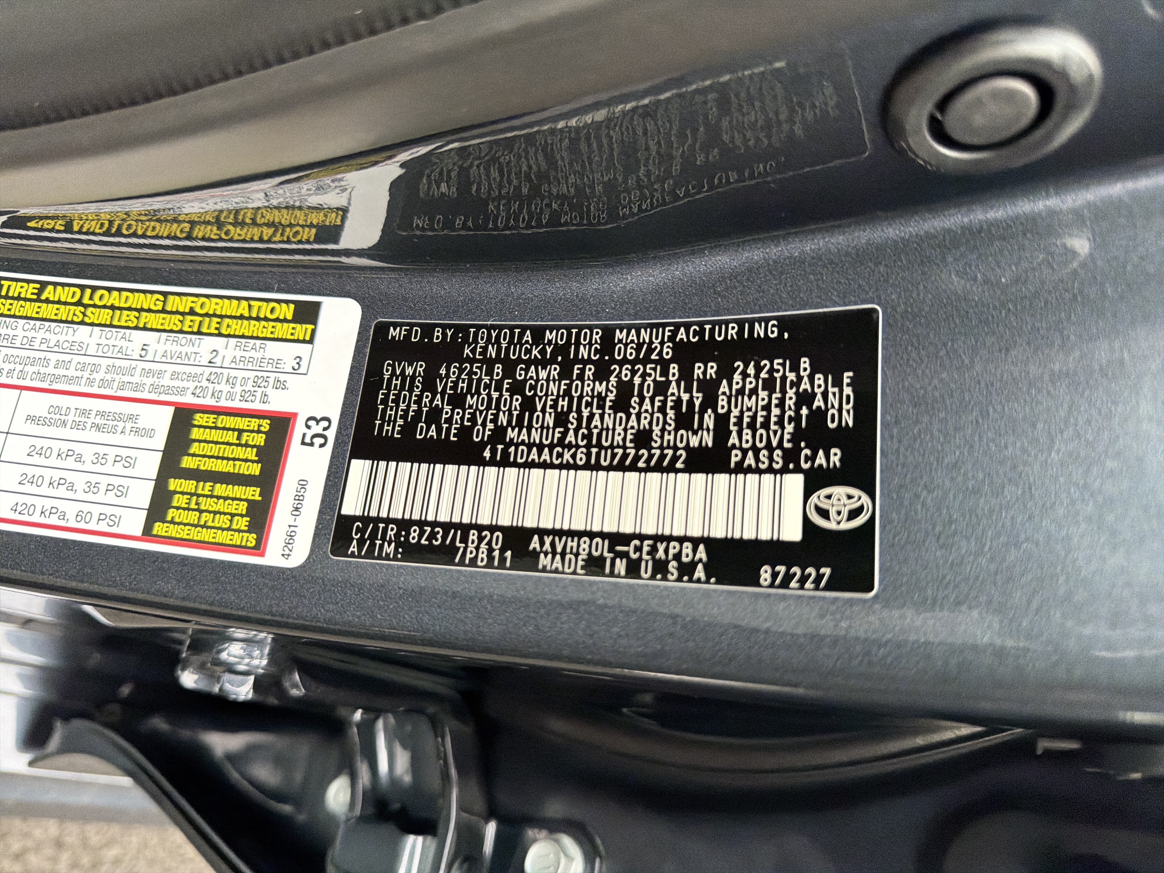 2026 Toyota Camry XSE