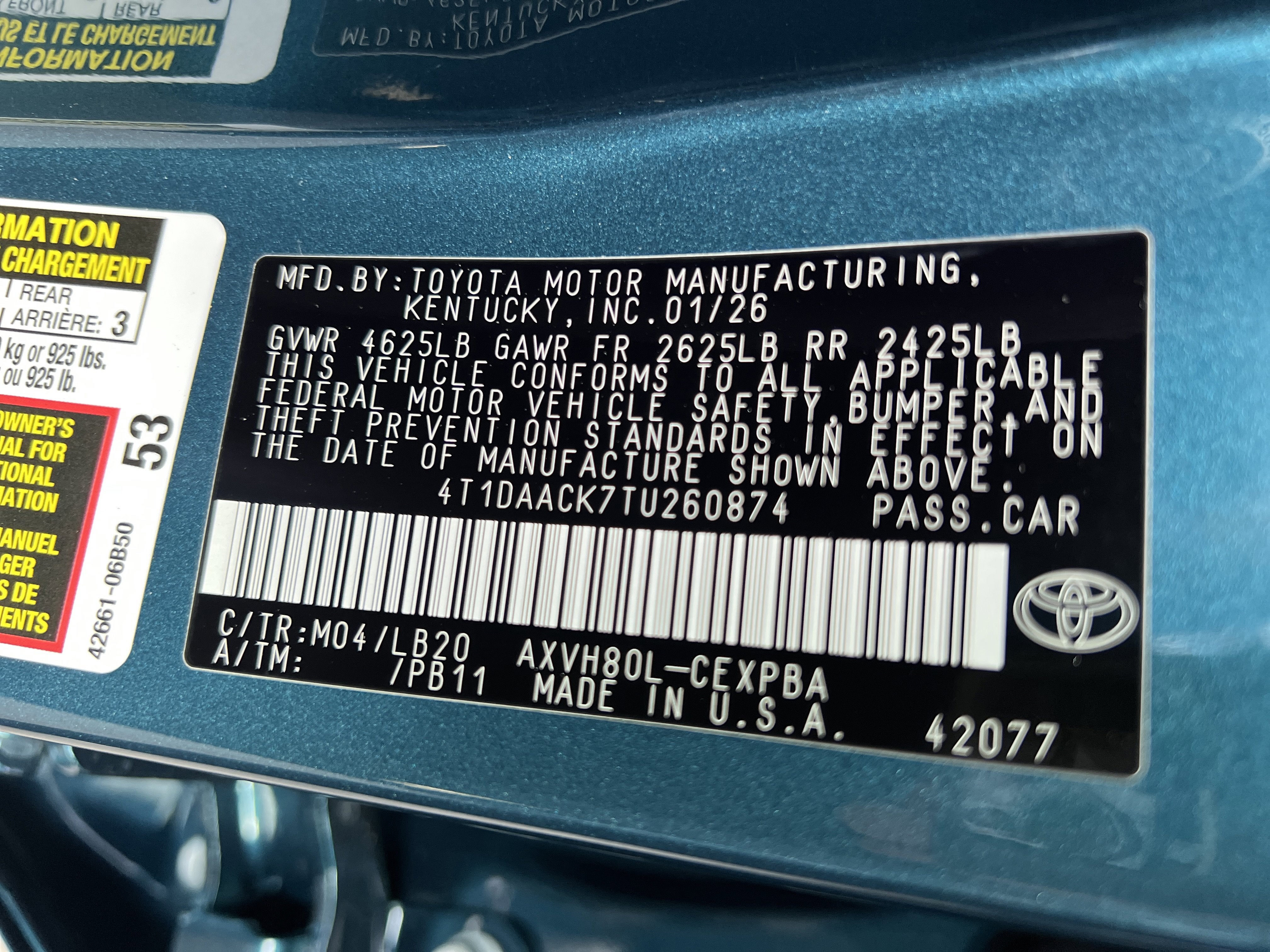 2026 Toyota Camry XSE