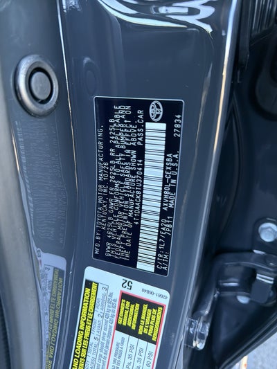 2026 Toyota Camry SE