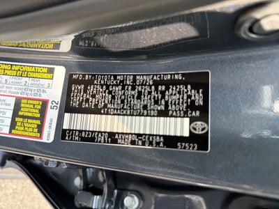 2026 Toyota Camry SE