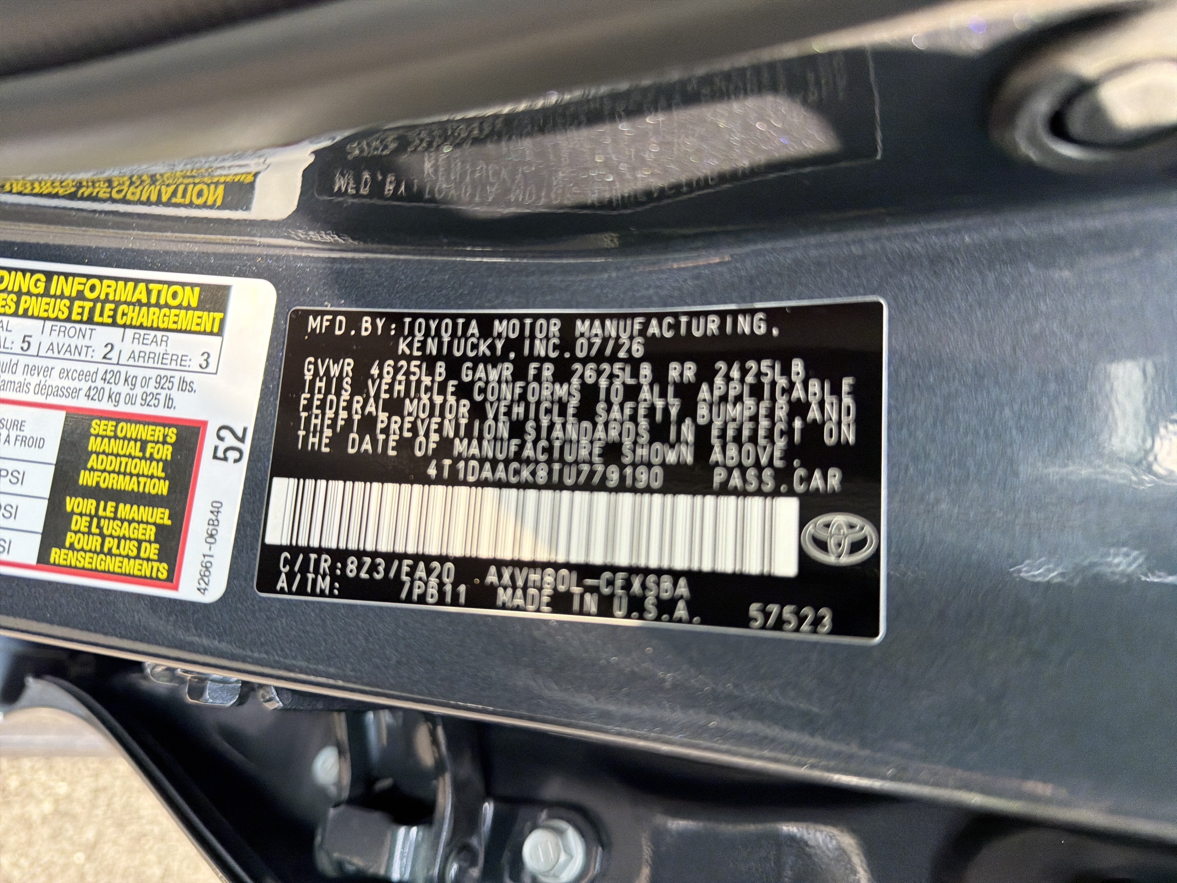 2026 Toyota Camry SE