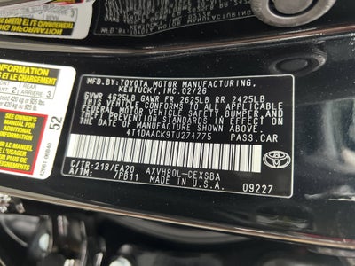 2026 Toyota Camry SE