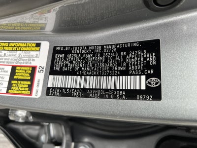 2026 Toyota Camry SE