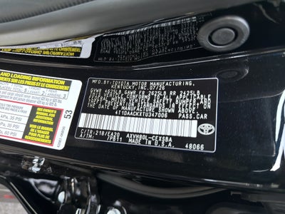 2026 Toyota Camry Nightshade