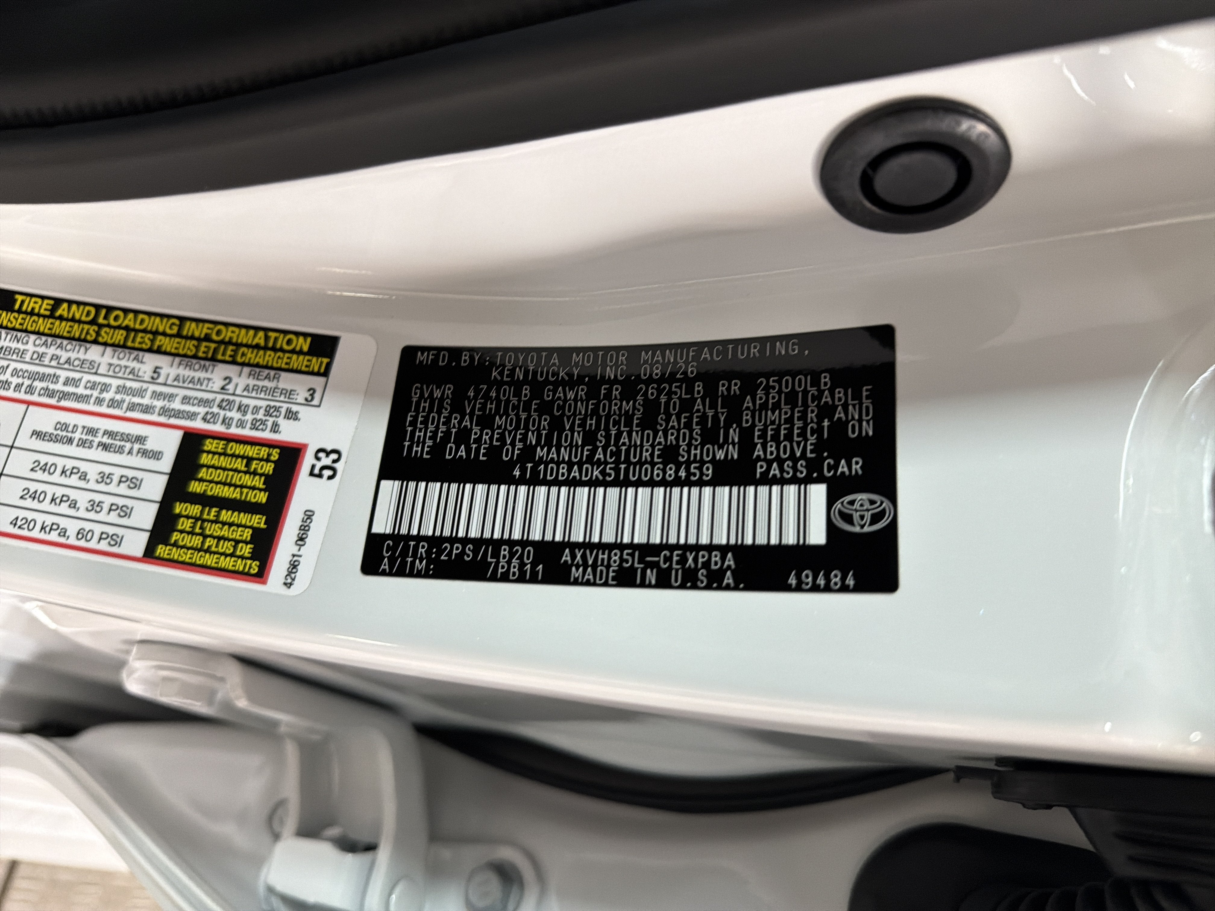 2026 Toyota Camry XSE AWD