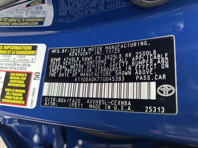 2026 Toyota Camry LE AWD