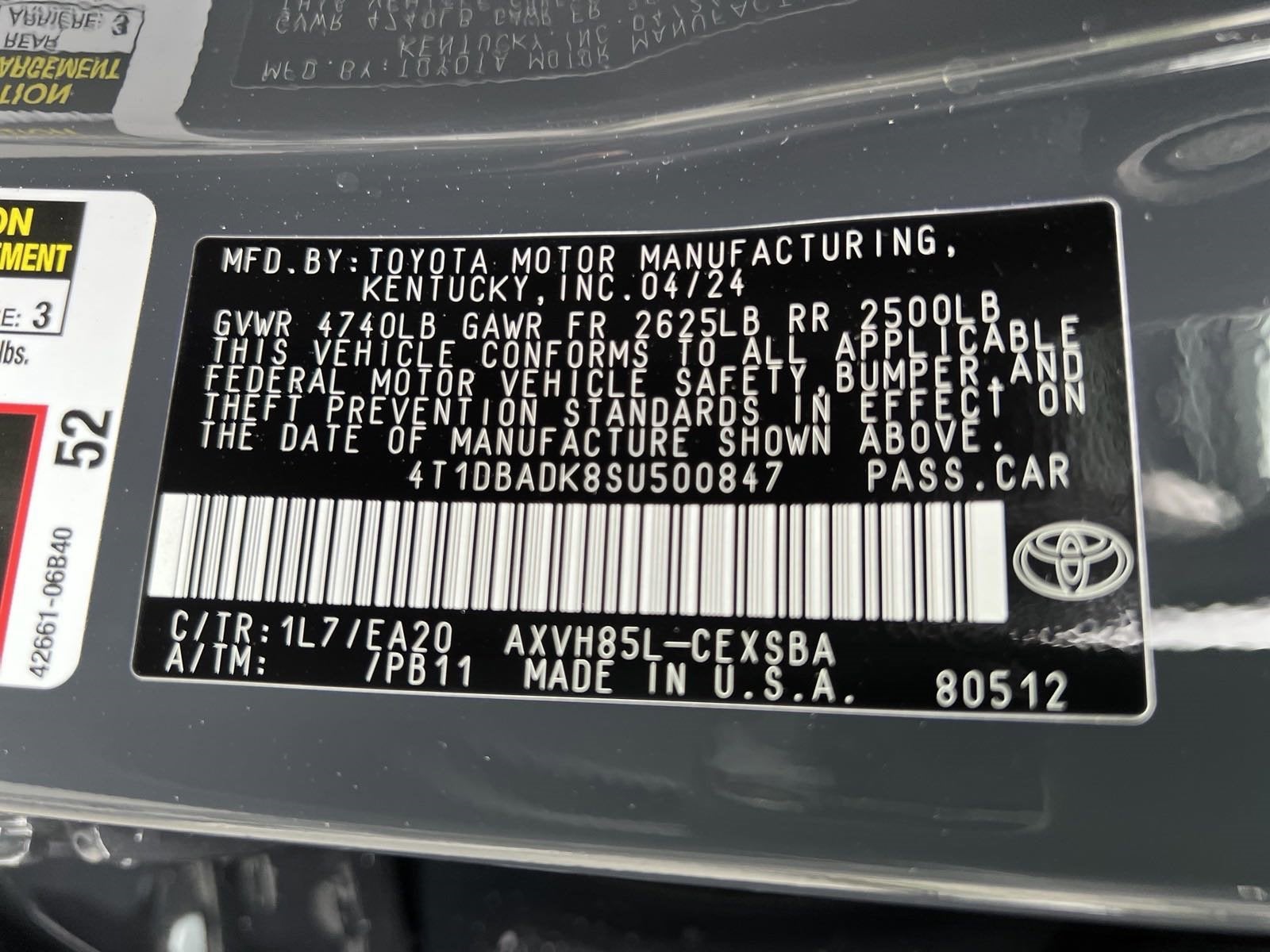 2025 Toyota Camry SE AWD