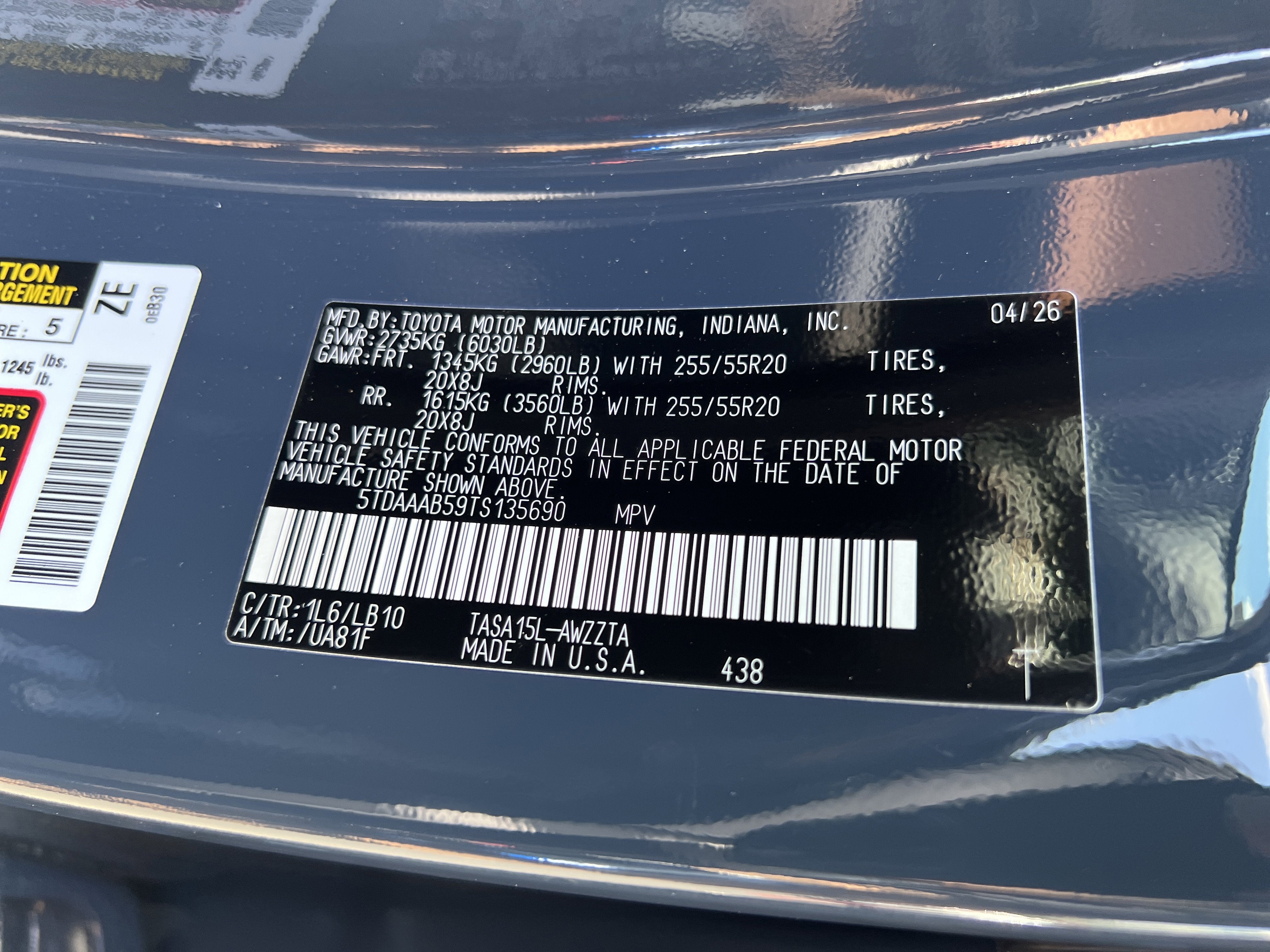 2026 Toyota Grand Highlander Platinum