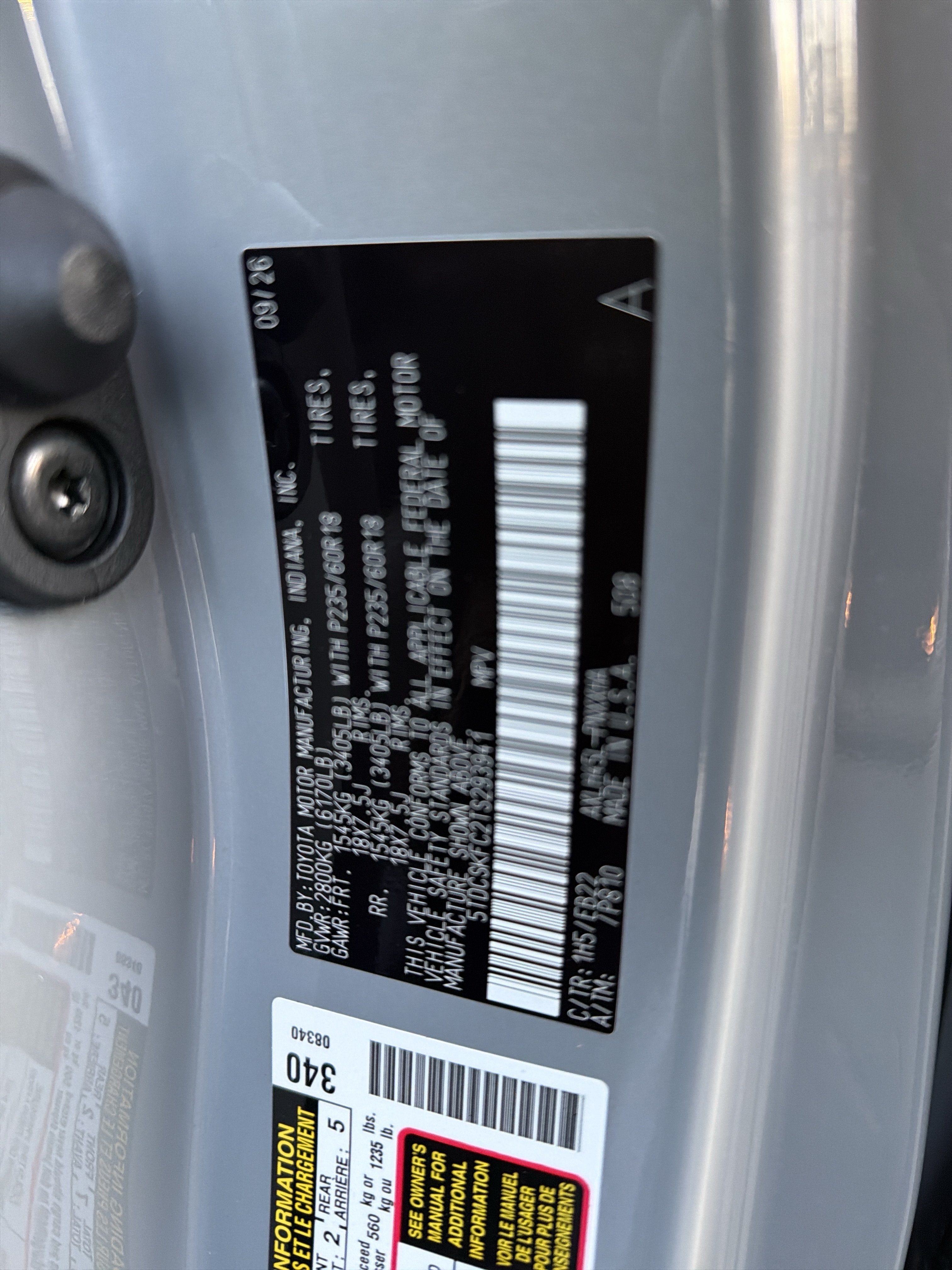 2026 Toyota Sienna Woodland Edition
