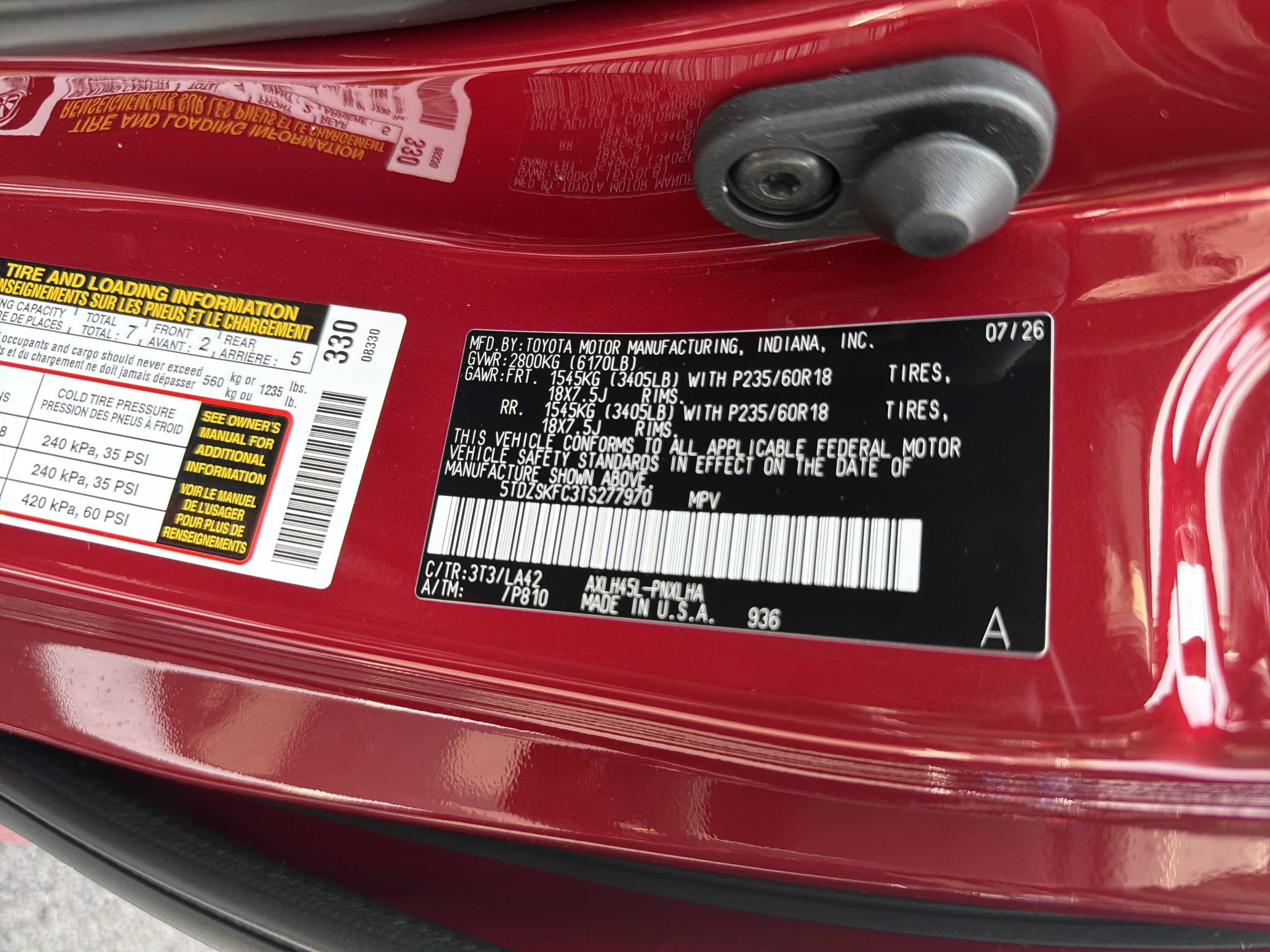 2026 Toyota Sienna Limited