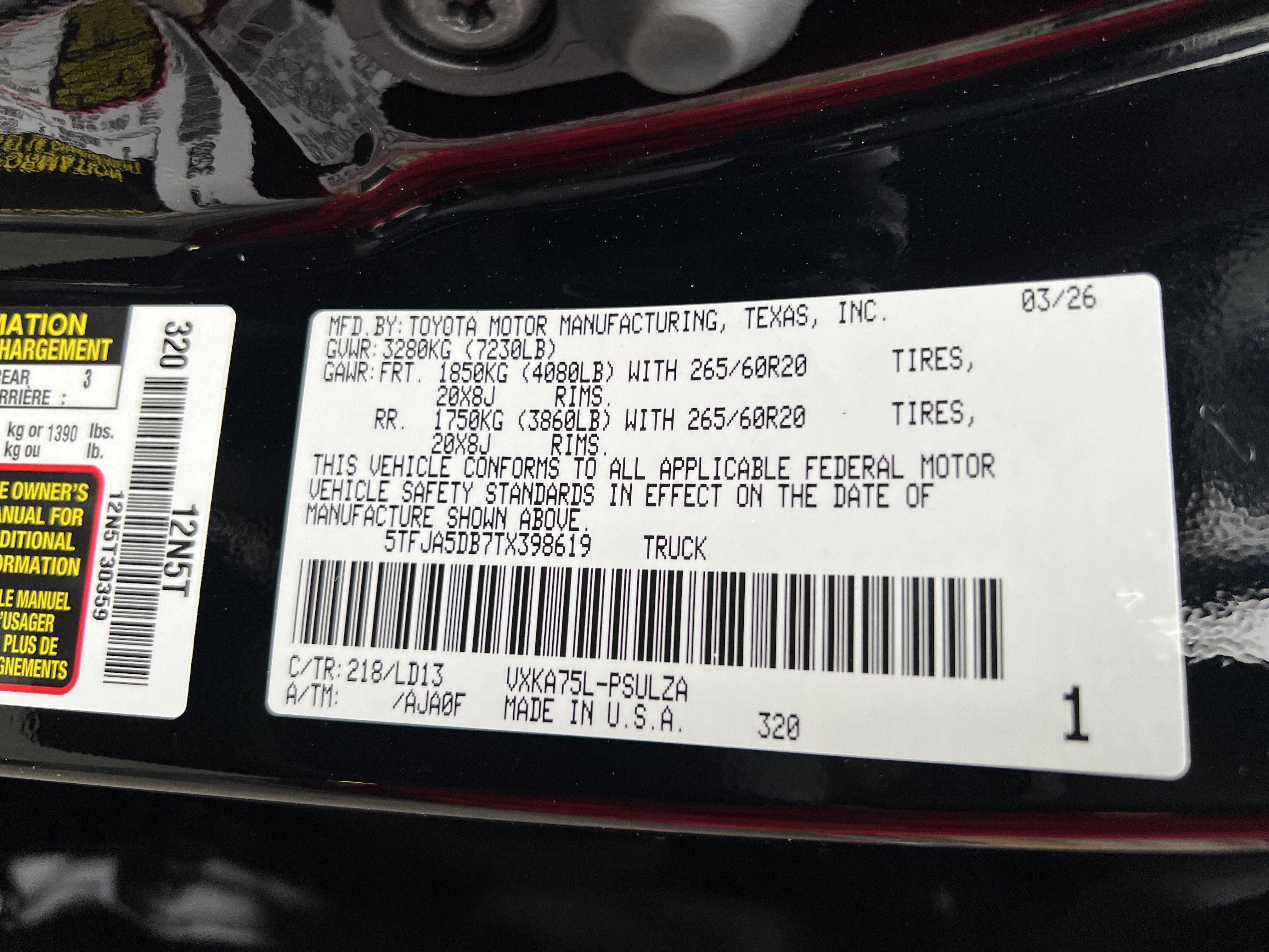 2026 Toyota Tundra Limited