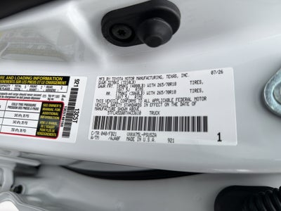 2026 Toyota Tundra SR5
