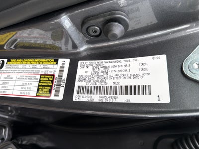 2026 Toyota Tundra SR5