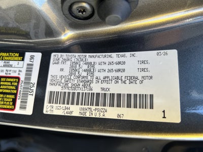 2026 Toyota Tundra i-FORCE MAX Tundra 1794 Edition