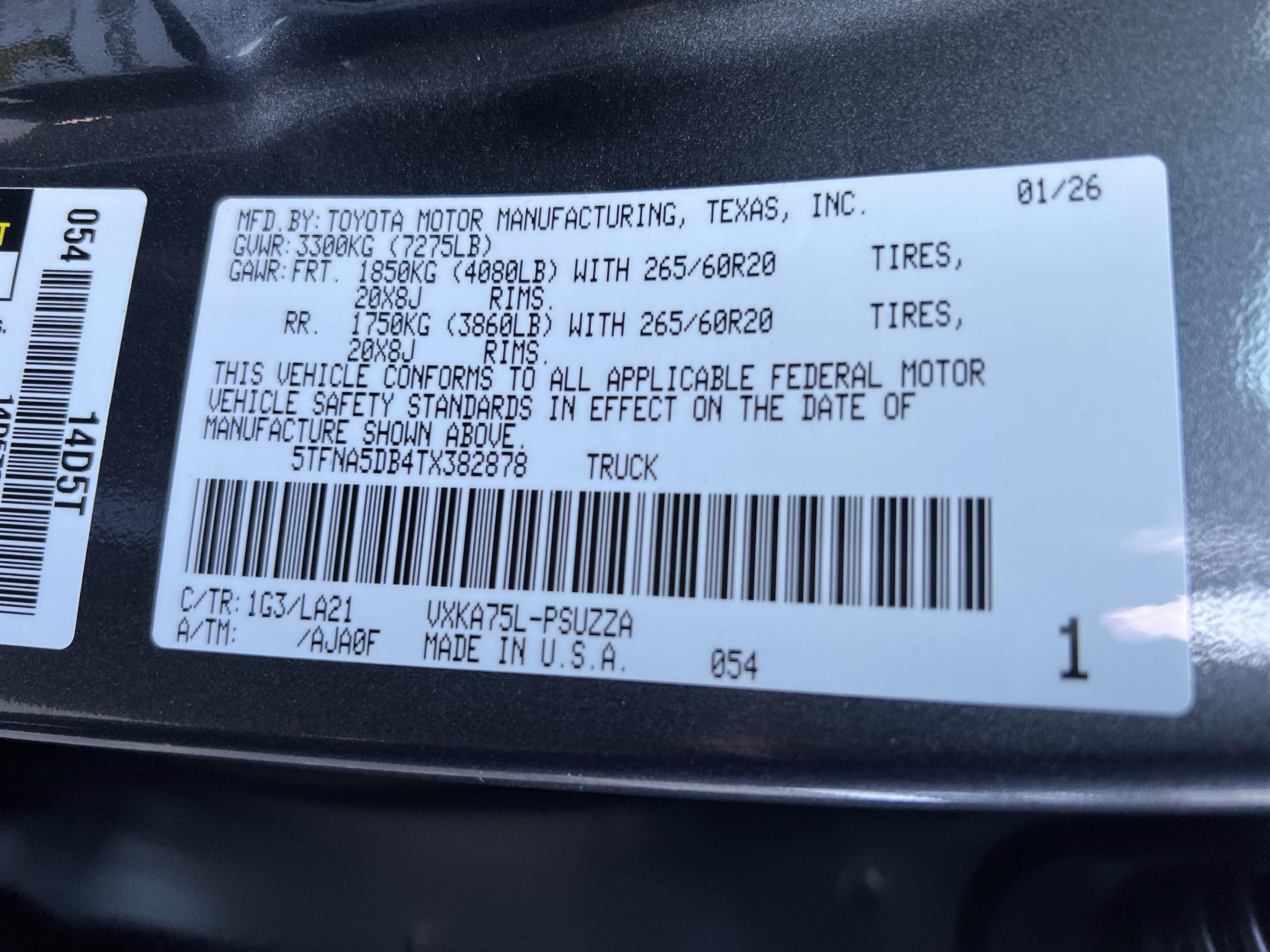 2026 Toyota Tundra Platinum