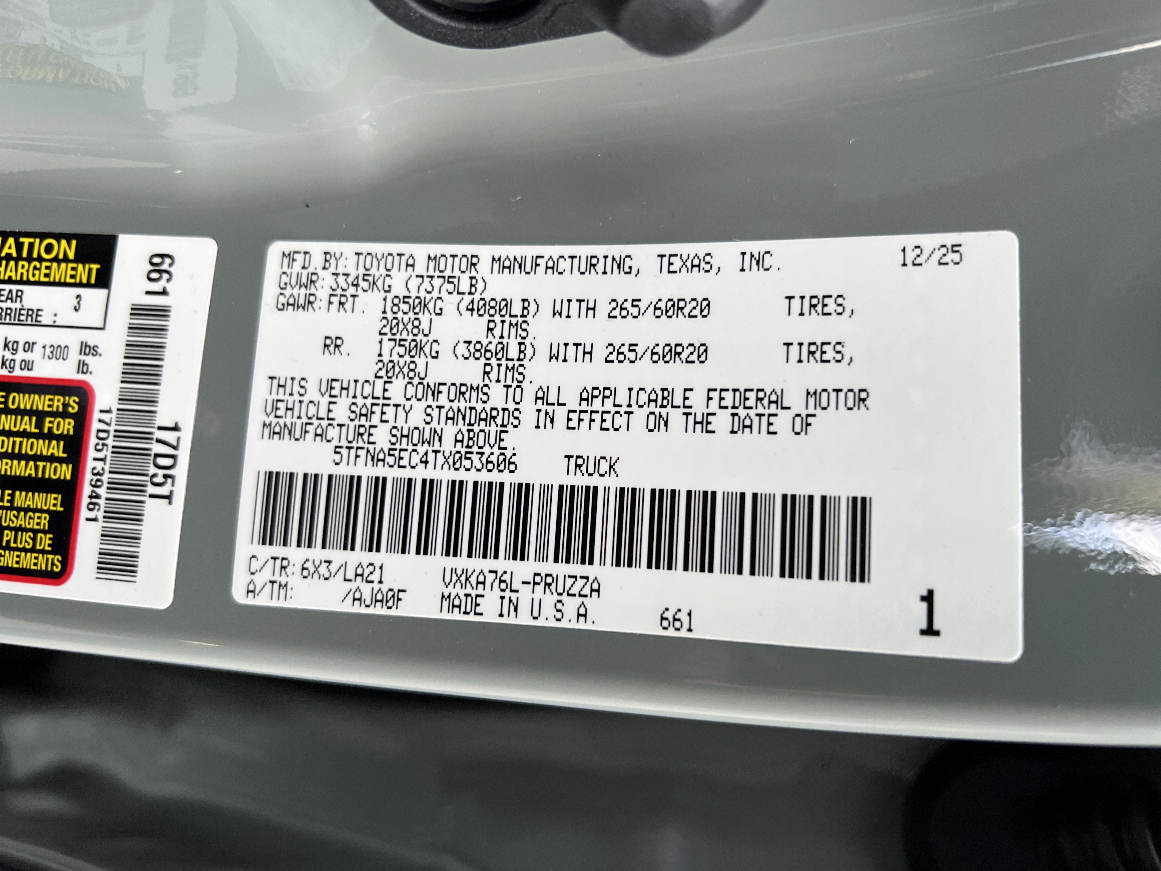 2026 Toyota Tundra Platinum